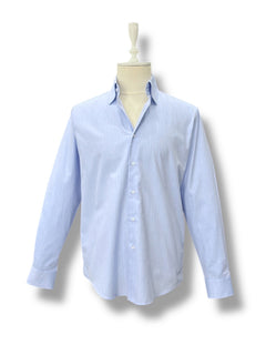 High-Neck Cotton Shirt