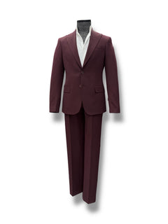 Slim Fit Burgundy Gentle Suit
