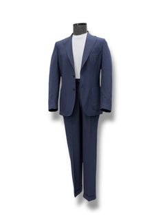 Modern Fit Torba Cep İndigo Travel Takım Elbise