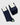 Jacquard Navy Blue Indigo Bamboo Socks