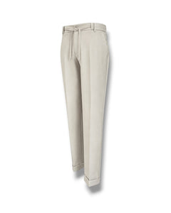 Regular Fit Likralı Bej Art Jogger Pantolon