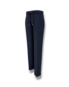 Regular Fit Likralı Lacivert Art Jogger Pantolon