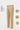 Standard Fit Cotton Blend Side Pocket Camel Voyage Pants