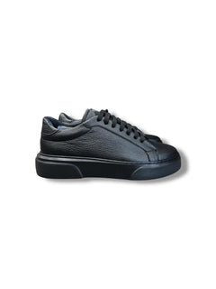 Leather Sneakers, Leather Inside and Out, Black Shoes