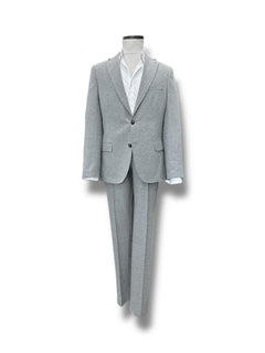 Slim Fit Wool Blend Grey Men's Loren Suit